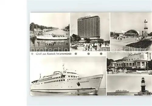 Rostock Warnemuende Hotel Neptun Teepott Leuchtturm Kat. Rostock