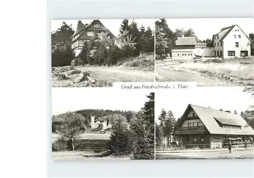 Friedrichsroda Spiessberghaus Tanzbuche Heuberghaus Kat. Friedrichsroda