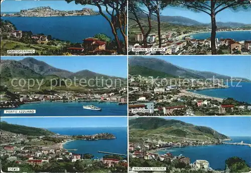 Marina di Campo Portoferraio Porto Azzurro Cavo Marciana Marina Kat. Italien