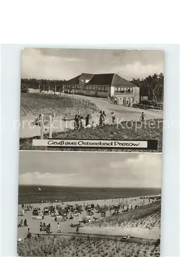 Prerow Ostseebad Strand  / Darss /Nordvorpommern LKR