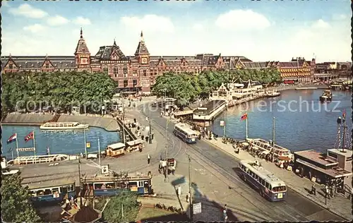 Amsterdam Niederlande Zentralbahnhof Kat. Amsterdam