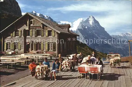 Grindelwald Hotel Grosse Scheidegg Moench Eiger Kat. Grindelwald