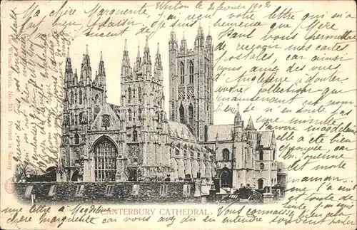 Cantebury Cathedral Kat. United Kingdom
