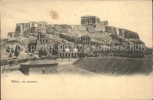 Athenes Athen Akropolis Kat. Griechenland