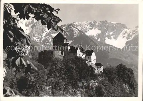 Liechtenstein  Schloss Vaduz Kat. Liechtenstein