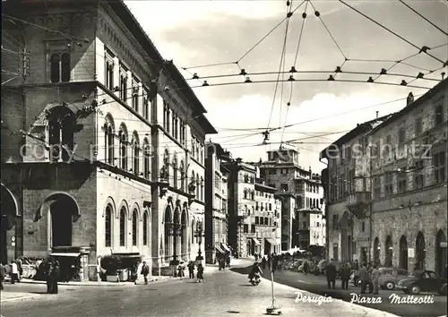 Perugia Umbria Piazza Matteotti Kat. Perugia