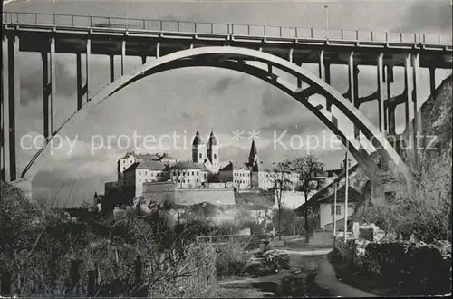 Veszprem Viadukt und Schloss Kat. Ungarn