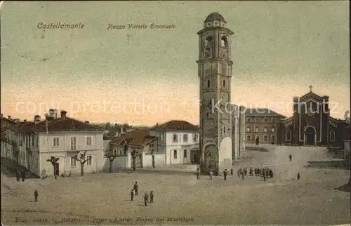 Castellamonte Piazza Vittorio Emanuele Kat. Turin