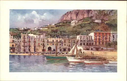 Capri Marina grande approdo Kat. Golfo di Napoli