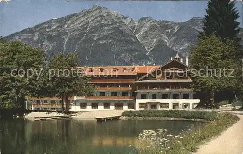 Riessersee Hotel Pension Riessersee Kramer Kat. Garmisch Partenkirchen