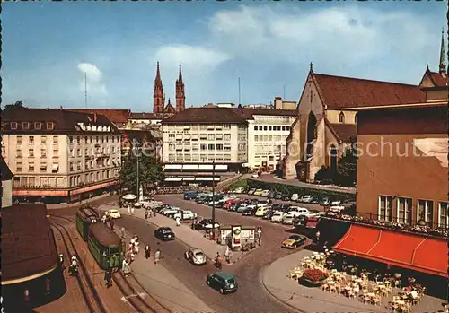 Basel BS Barfuesserplatz Kat. Basel