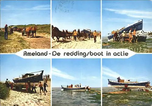 Ameland Redding Boot Actie Kat. Niederlande