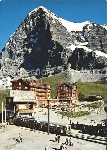 Adelboden Eiger Nordwand Eisenbahn Kleine Scheidegg Kat. Adelboden