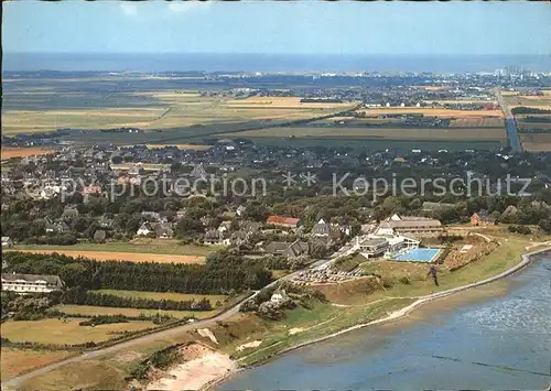 Keitum Sylt Fliegeraufnahme Wattenmeer Westerland Kat. Sylt Ost