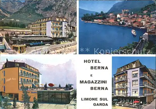 Limone sul Garda Hotel Berna e Magazzini Berna Kat. 