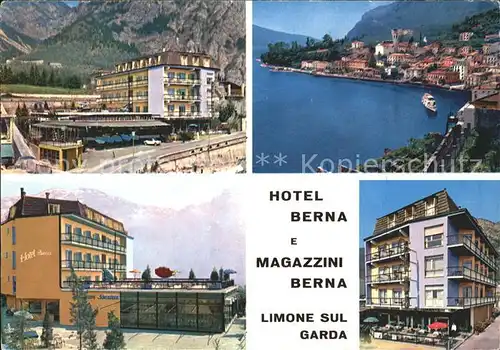 Limone sul Garda Hotel Berna e Magazzini Berna Kat. 