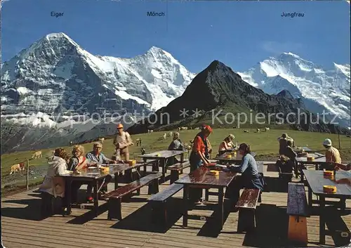 Grindelwald Berghotel Maennlichen Kat. Grindelwald