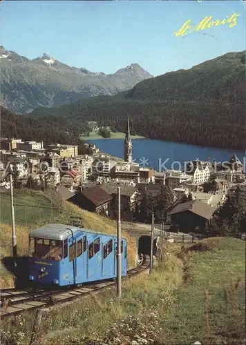 St Moritz GR Corviglia Bahn Kat. St Moritz