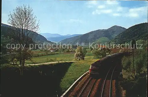 Gutachtal Schwarzwaldbahn  Kat. Gutach