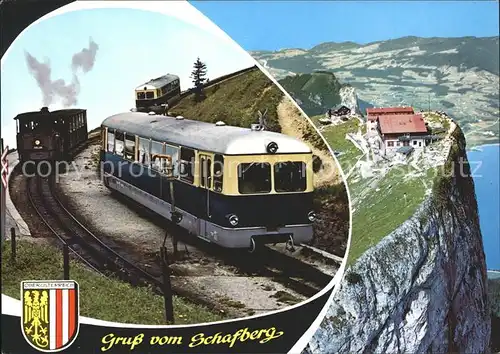 Schafberg Salzkammergut Schafbergbahn Kat. St Wolfgang am Wolfgangsee