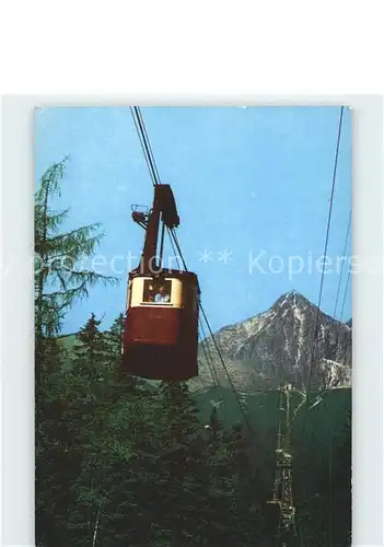 Vysoke Tatry Hohe Tatra Seilbahn Kat. Slowakische Republik