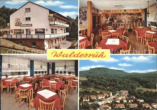 Salmuenster Bad Soden Restaurant Pension Waldesruh Kat. Bad Soden am Taunus