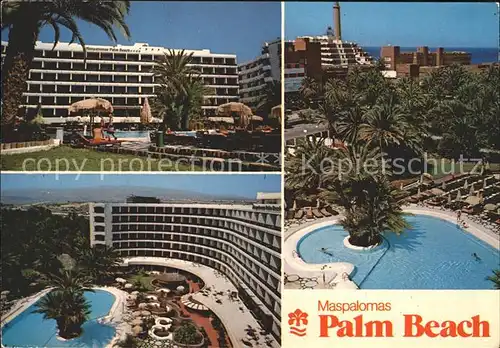 Maspalomas Hotel Palm Beach Kat. Gran Canaria Spanien