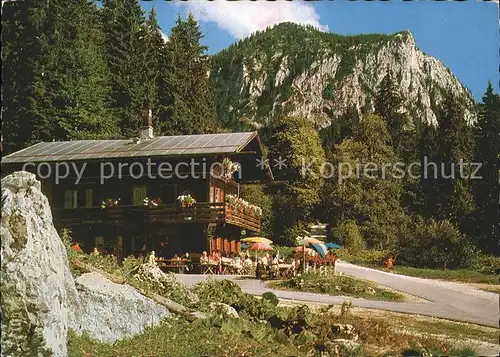 Bleckenau Restaurant Schweizer Haus Kat. Schwangau