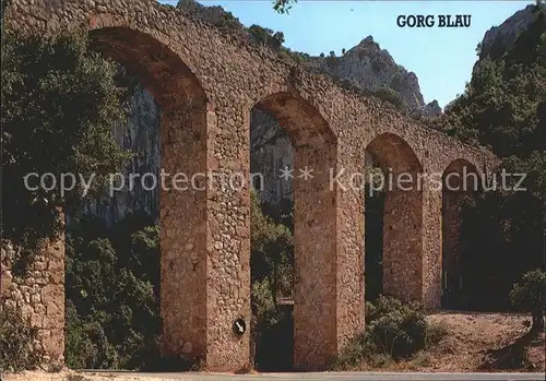 Mallorca Viadukt Gorg Blau Bar Los Arcos Kat. Spanien