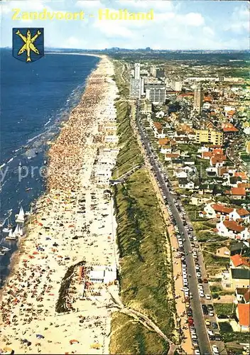Zandvoort Holland Fliegeraufnahme Strand / Zandvoort /