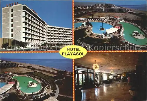 Roquetas de Mar Hotel Playasol Kat. Costa de Almeria