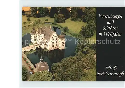 Westfalen Region Fliegeraufnahme Schloss Bodelschwingh Kat. Melle