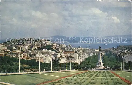 Lisboa vista Parque Eduardo VII Kat. Portugal
