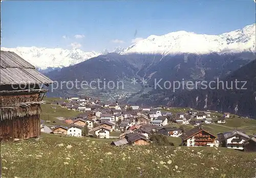 Fiss Tirol Ortsansicht / Fiss /Tiroler Oberland