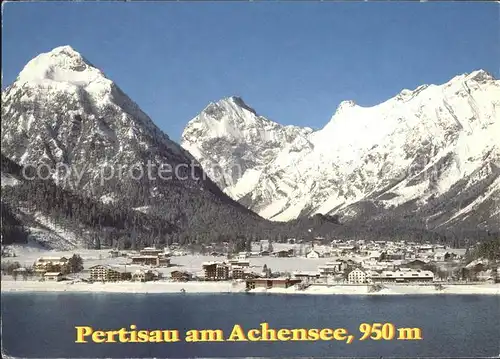 Pertisau Achensee Ortsansicht Kat. Eben am Achensee