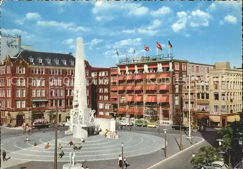 Amsterdam Niederlande Nationaldenkmal Dam Kat. Amsterdam