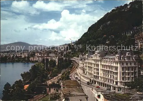Territet Montreux Le Grand Hotel  / Montreux /Bz. Vevey