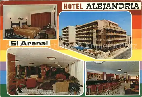 El Arenal Mallorca Hotel Alejandria Kat. S Arenal