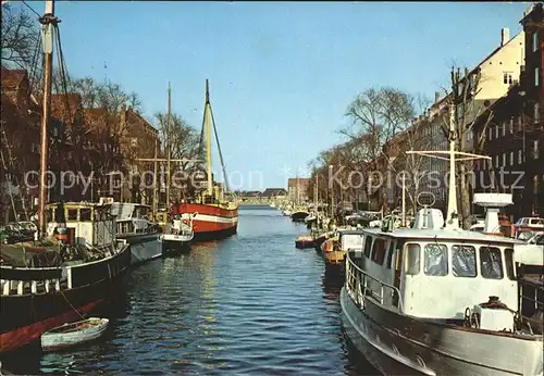 Kopenhagen Christianshavn Kanal Kat. Hovedstaden