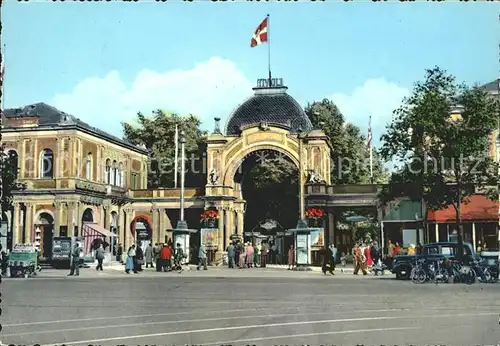 Kopenhagen Tivoli Eingang Kat. Hovedstaden