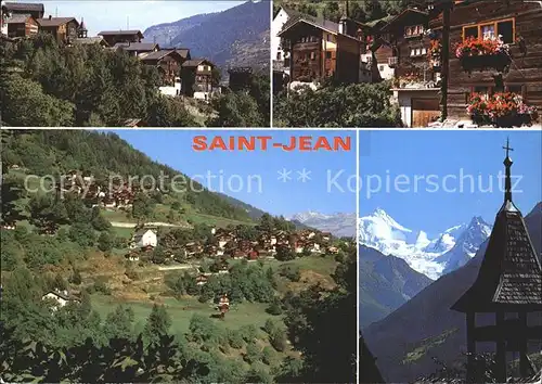 Saint Jean Valais Wallis Kanton  Kat. Sion