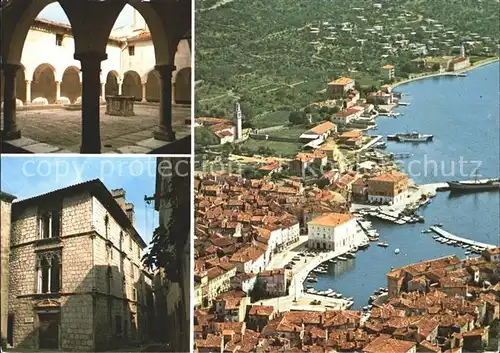 Cres Stari jGrad Fliegeraufnahme Kat. Hrvatska