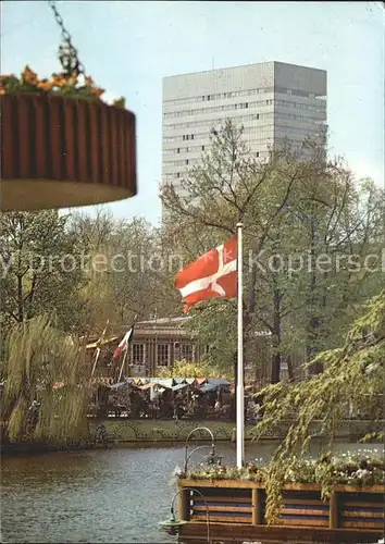 Kopenhagen Hochaus am Wasser Kat. Hovedstaden