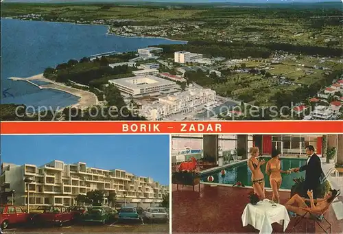Zadar Zadra Zara Fliegeraufnahme Schwimmbad  Kat. Kroatien