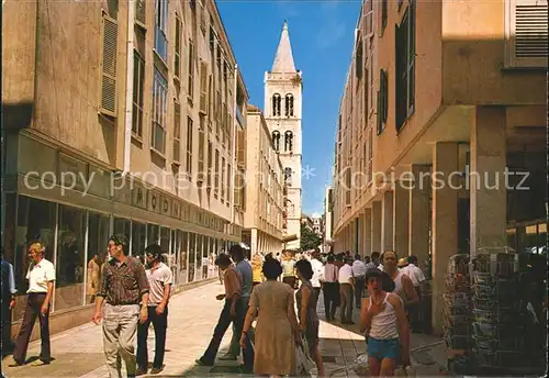 Zadar Zadra Zara Strassenpartie Kat. Kroatien