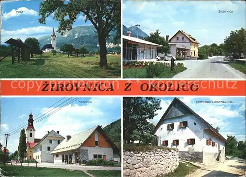 Jugoslawien Yugoslavie Zirovnica z Okolico Kat. Serbien