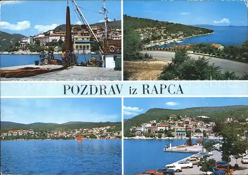 Rabac Kroatien Hafen Kat. Kroatien