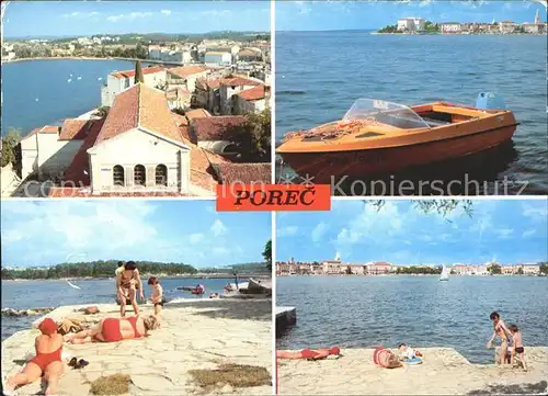 Porec Baden Boote Kat. Kroatien