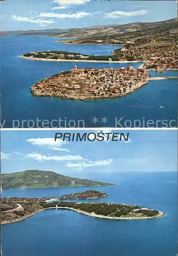 Primosten Fliegeraufnahme Kat. Kroatien
