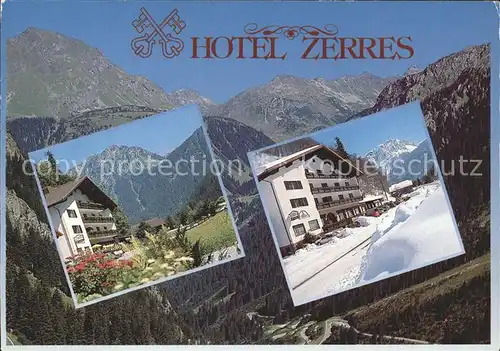 Partenen Vorarlberg Hotel Zerres Kat. Gaschurn